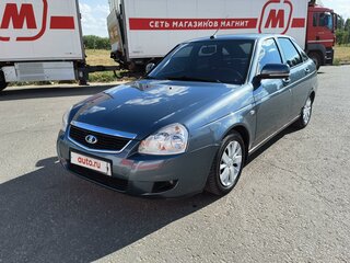 2014 Lada (ВАЗ) Priora I Рестайлинг, серый, 860000 рублей, вид 1