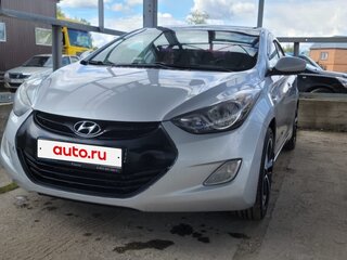 2012 Hyundai Elantra V (MD), серебристый, 895000 рублей, вид 4