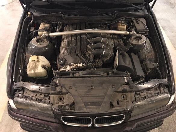 1997 BMW M3 II (E36), чёрный - вид 2