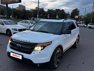 2013 Ford Explorer Sport V, белый, 1850000 рублей, вид 2