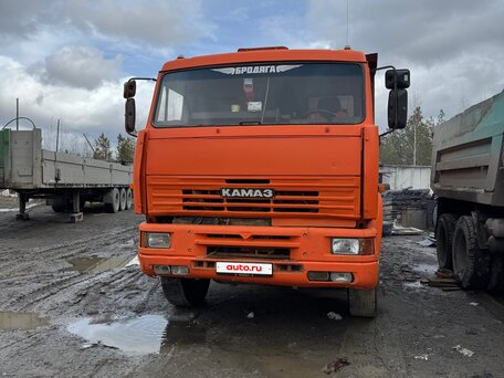 2003 КамАЗ 6520, оранжевый, 1000000 рублей, вид 1