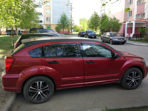 2007 Dodge Caliber I, красный - вид 3