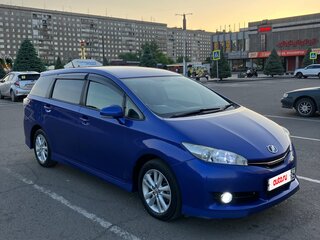 2015 Toyota Wish II Рестайлинг, синий, 1350000 рублей, вид 1