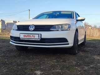 2015 Volkswagen Jetta VI Рестайлинг, белый, 1100000 рублей, вид 4