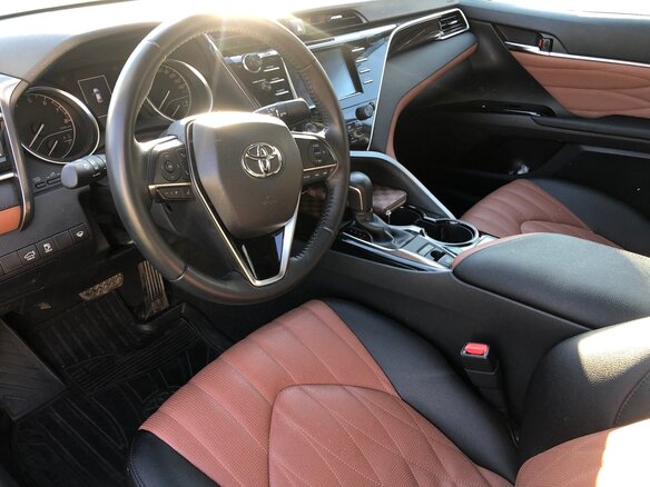 2020 Toyota Camry VIII (XV70), синий, 2955555 рублей - вид 6
