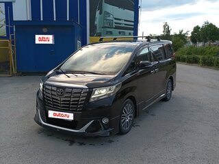 2017 Toyota Alphard III, чёрный, 3800000 рублей, вид 3