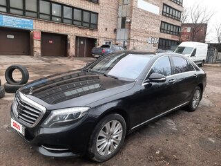 2014 Mercedes-Benz S-Класс 500 VI (W222, C217), чёрный, 3250000 рублей, вид 1