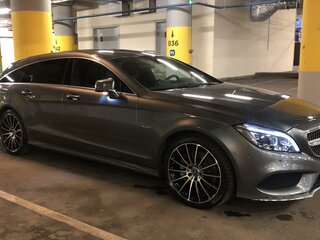 2017 Mercedes-Benz CLS 350 BlueTEC II (C218) Рестайлинг, серый, 4300000 рублей, вид 3