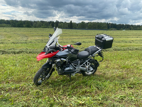 2014 BMW R 1200 GS, красный, 910000 рублей, вид 2