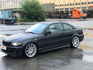 2004 BMW 3 серии 320i IV (E46) Рестайлинг, чёрный, 1100000 рублей, вид 4