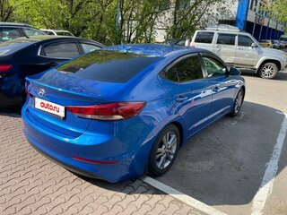 2017 Hyundai Elantra VI (AD), синий, 1500000 рублей, вид 4
