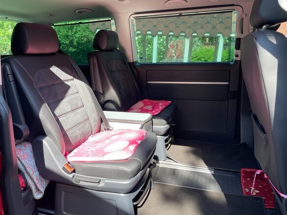 2018 Volkswagen Multivan T6, красный, 7000000 рублей - вид 11