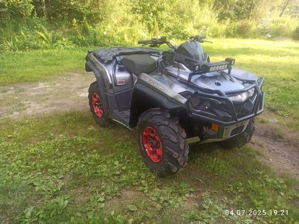 2013 BRP Can-Am Outlander 500, серый, 570000 рублей - вид 12