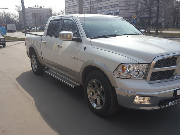2009 Dodge RAM IV (DS/DJ), белый - вид 3