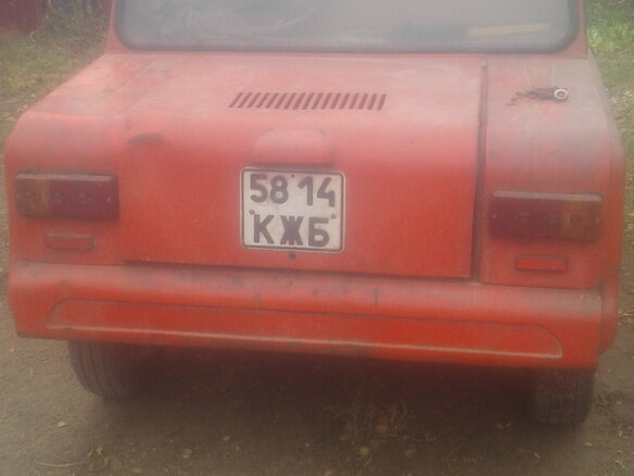 1990 СМЗ С-3Д, красный, 65000 рублей