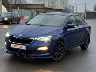 2021 Skoda Rapid II, синий, 1900000 рублей, вид 5