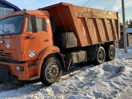 2013 КамАЗ 6520, оранжевый, 2000000 рублей, вид 1