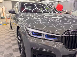 2020 BMW 7 серии 740d xDrive VI (G11/G12) Рестайлинг, серый, 6000000 рублей, вид 2