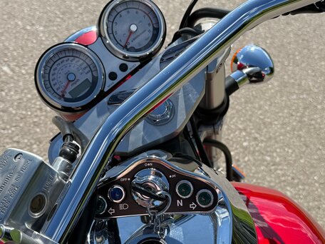 2008 Kawasaki VN1600 Vulcan, красный, 740000 рублей, вид 5