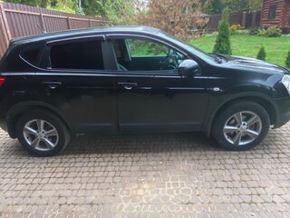 2008 Nissan Qashqai I, чёрный, 730000 рублей, вид 3