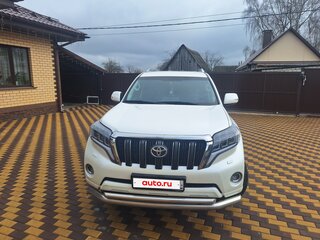 2013 Toyota Land Cruiser Prado 150 Series, белый, 3450000 рублей, вид 3