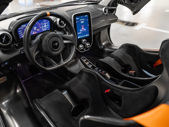 2019 McLaren Senna, оранжевый, 130000000 рублей - вид 13