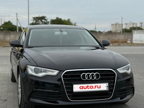 2012 Audi A6 IV (C7), чёрный, 1570000 рублей