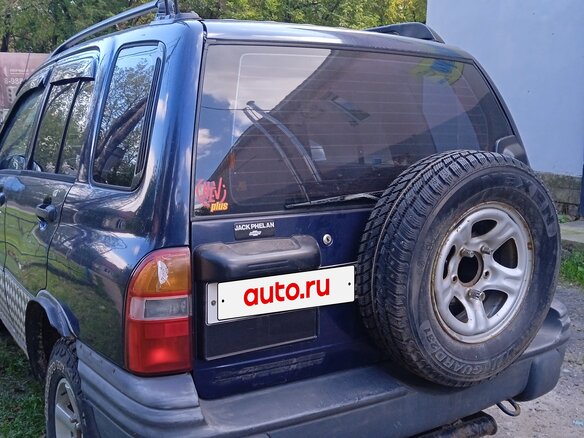 1999 Chevrolet Tracker II, синий - вид 5