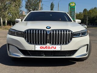 2019 BMW 7 серии 750i xDrive VI (G11/G12) Рестайлинг, белый, 7000000 рублей, вид 2