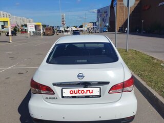 2014 Nissan Almera III (G15), белый, 455000 рублей, вид 2