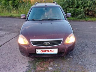 2012 Lada (ВАЗ) Priora I, красный, 450000 рублей, вид 1