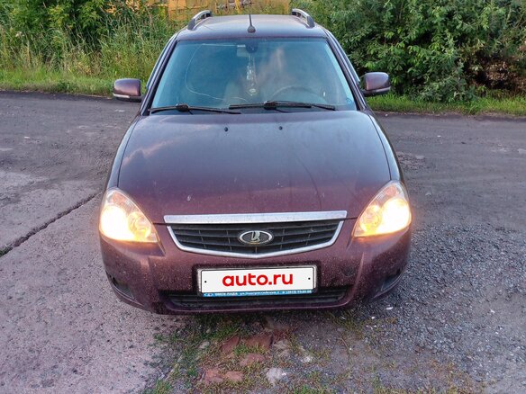 2012 Lada (ВАЗ) Priora I, красный, 450000 рублей