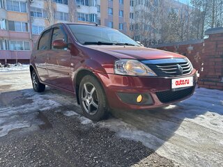 2011 Renault Logan I Рестайлинг, красный, 650000 рублей, вид 3