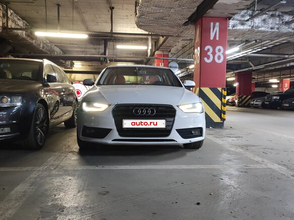 2012 Audi A4 IV (B8) Рестайлинг, белый, 1300000 рублей - вид 5