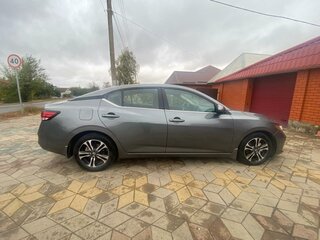 2022 Nissan Sentra VIII (B18), серебристый, 2200000 рублей, вид 4