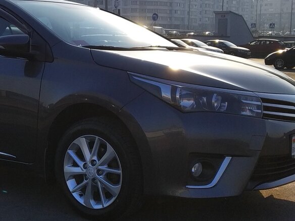 2015 Toyota Corolla XI (E160, E170, E180), серый, 1500000 рублей - вид 7