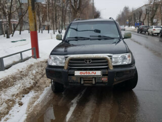 2000 Toyota Land Cruiser 100 Series, чёрный, 1600000 рублей, вид 2