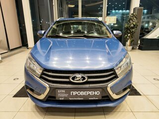 2018 Lada (ВАЗ) Vesta SW I, синий, 939000 рублей, вид 3