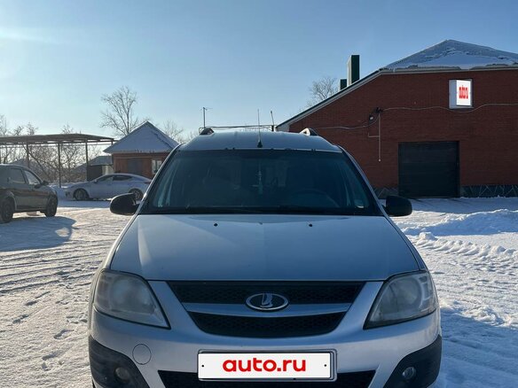 2013 Lada (ВАЗ) Largus I, серебристый, 665000 рублей - вид 1