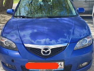 2008 Mazda 3 I (BK) Рестайлинг, синий, 420000 рублей, вид 2