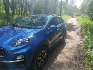 2020 Kia Sportage IV Рестайлинг, синий, 2250000 рублей, вид 1