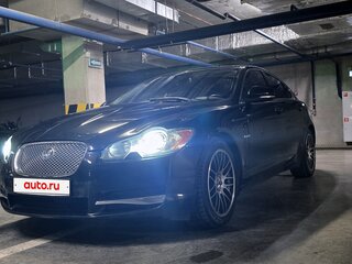 2010 Jaguar XF I, чёрный, 1350000 рублей, вид 2