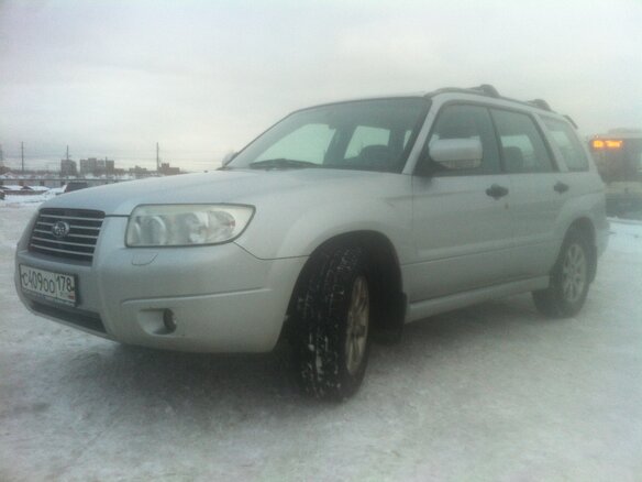 2006 Subaru Forester II Рестайлинг, серебристый - вид 3