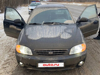 2007 Kia Spectra I Рестайлинг 2, чёрный, 300000 рублей, вид 2
