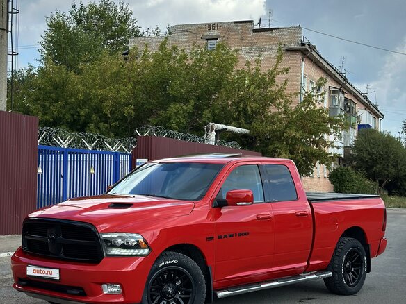 2012 Dodge RAM IV (DS/DJ), красный - вид 12