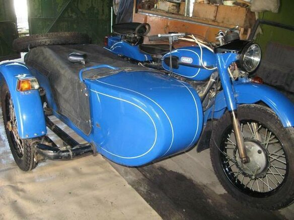1989 Урал ИМЗ-8.103, синий, 400000 рублей
