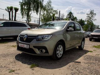 2019 Renault Sandero II Рестайлинг, бежевый, 1059000 рублей, вид 3