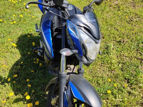 2015 Bajaj Pulsar NS 200, синий, 150000 рублей, вид 1