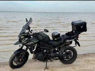 2017 Triumph Tiger Explorer, зелёный, 1450000 рублей, вид 1
