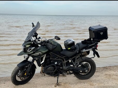2017 Triumph Tiger Explorer, зелёный, 1450000 рублей, вид 1